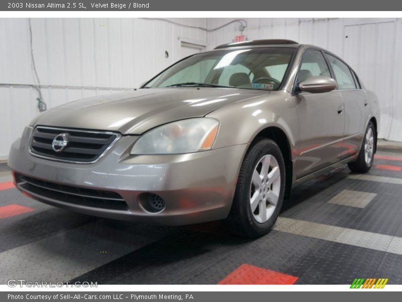 Velvet Beige / Blond 2003 Nissan Altima 2.5 SL