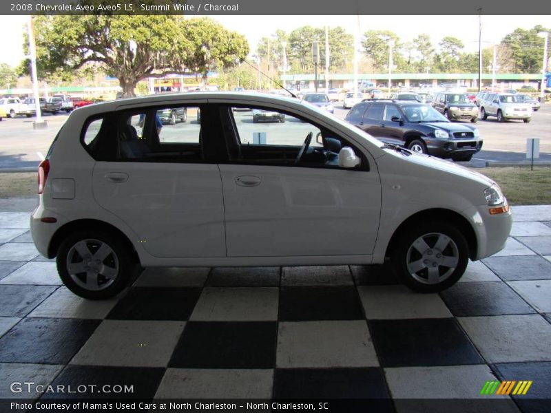 Summit White / Charcoal 2008 Chevrolet Aveo Aveo5 LS