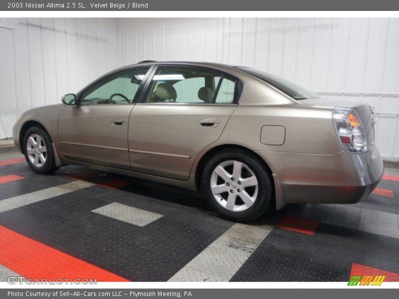 Velvet Beige / Blond 2003 Nissan Altima 2.5 SL
