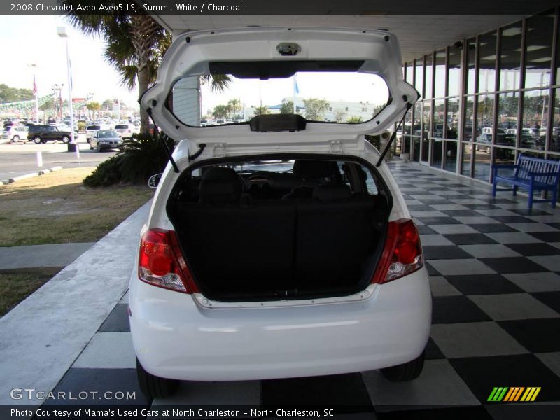 Summit White / Charcoal 2008 Chevrolet Aveo Aveo5 LS