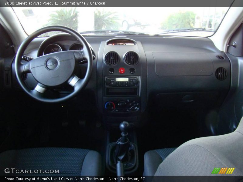 Summit White / Charcoal 2008 Chevrolet Aveo Aveo5 LS