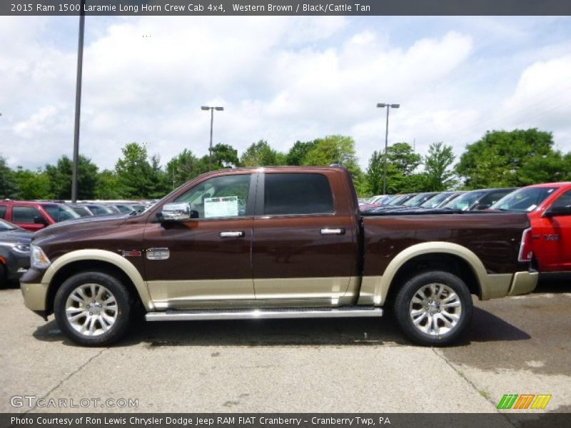 2015 1500 Laramie Long Horn Crew Cab 4x4 Western Brown