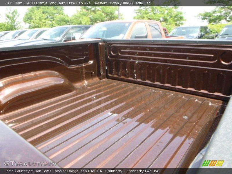 Western Brown / Black/Cattle Tan 2015 Ram 1500 Laramie Long Horn Crew Cab 4x4