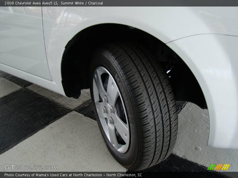 Summit White / Charcoal 2008 Chevrolet Aveo Aveo5 LS