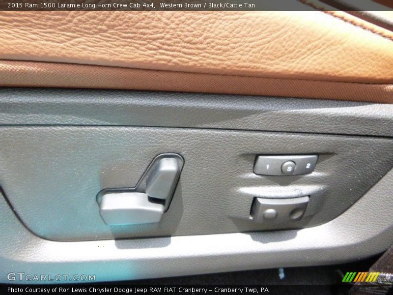 Western Brown / Black/Cattle Tan 2015 Ram 1500 Laramie Long Horn Crew Cab 4x4