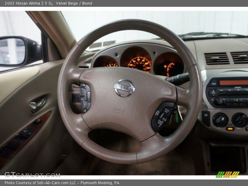 Velvet Beige / Blond 2003 Nissan Altima 2.5 SL