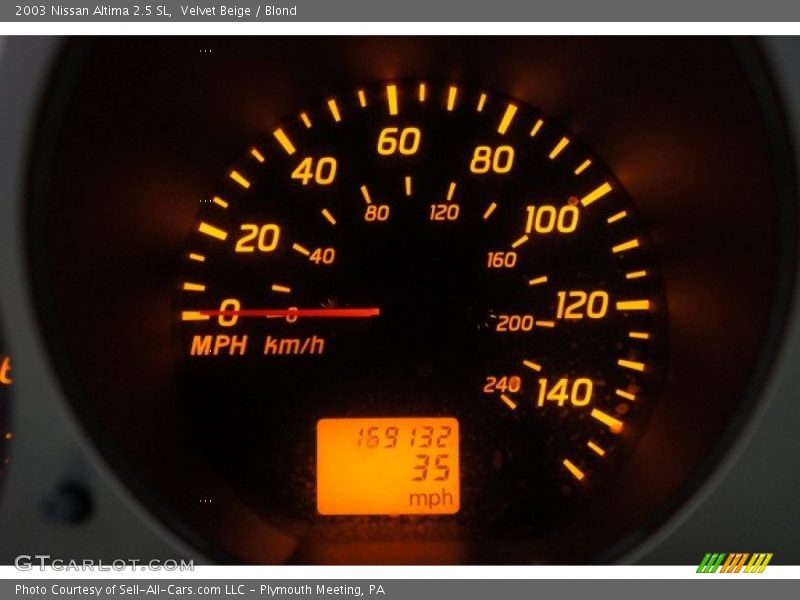 Velvet Beige / Blond 2003 Nissan Altima 2.5 SL