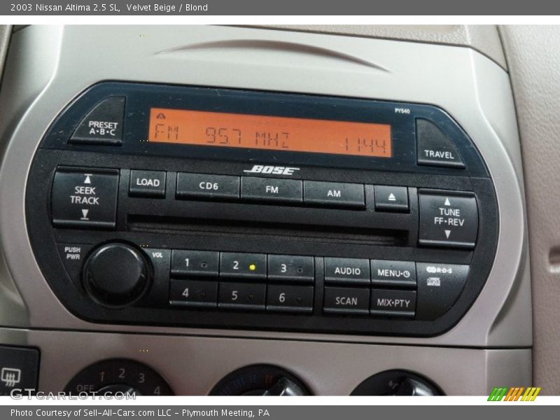 Velvet Beige / Blond 2003 Nissan Altima 2.5 SL