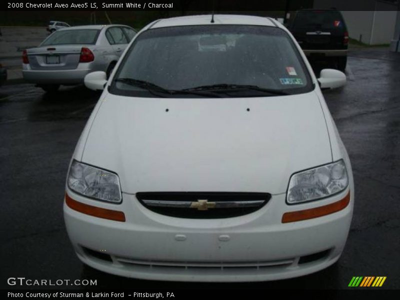 Summit White / Charcoal 2008 Chevrolet Aveo Aveo5 LS