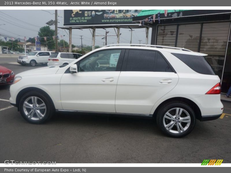 Arctic White / Almond Beige 2013 Mercedes-Benz ML 350 4Matic