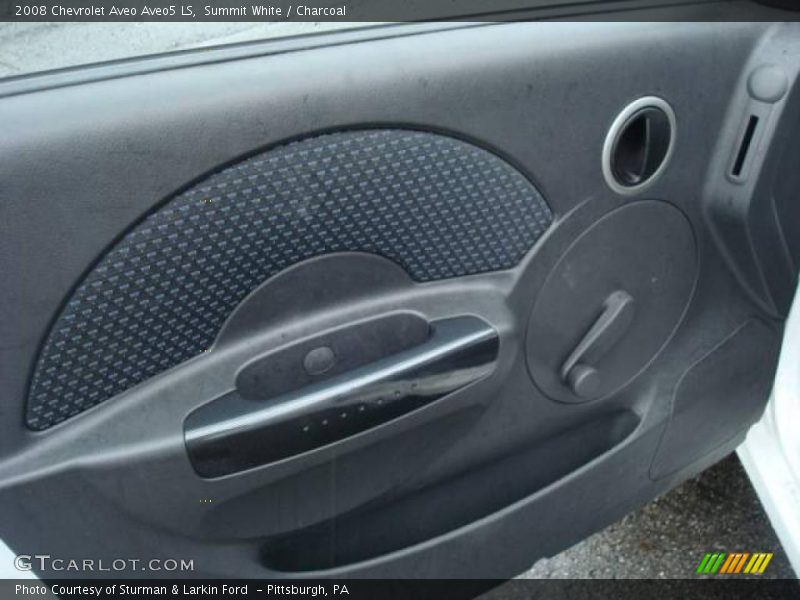 Summit White / Charcoal 2008 Chevrolet Aveo Aveo5 LS