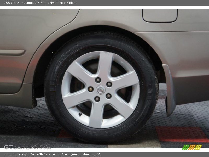 Velvet Beige / Blond 2003 Nissan Altima 2.5 SL