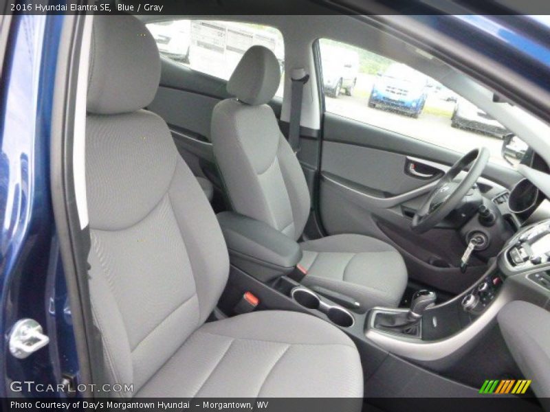 Blue / Gray 2016 Hyundai Elantra SE