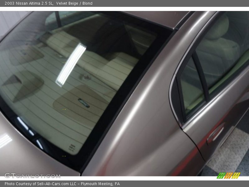 Velvet Beige / Blond 2003 Nissan Altima 2.5 SL