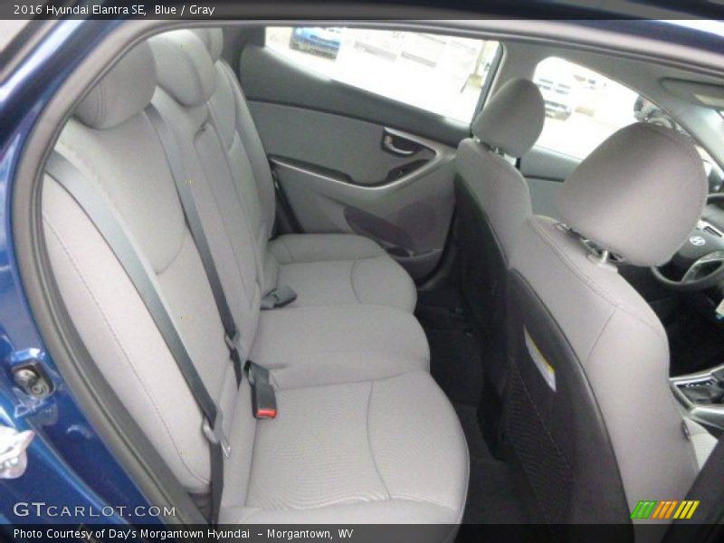 Blue / Gray 2016 Hyundai Elantra SE