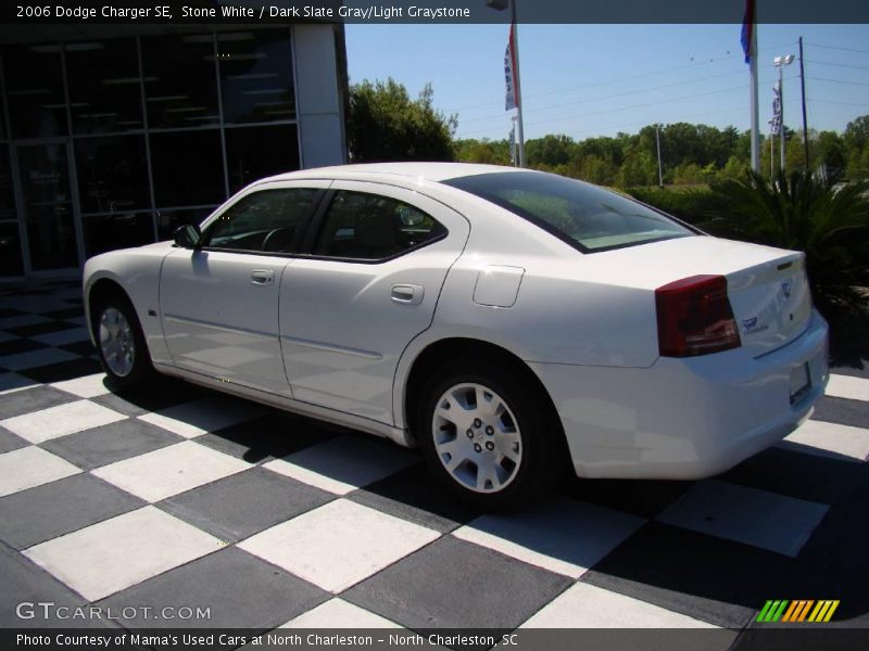 Stone White / Dark Slate Gray/Light Graystone 2006 Dodge Charger SE