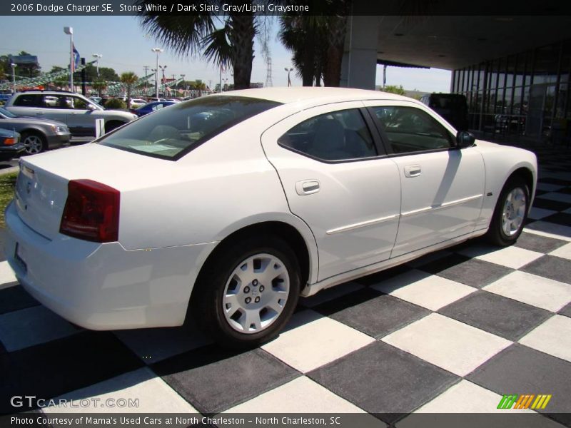 Stone White / Dark Slate Gray/Light Graystone 2006 Dodge Charger SE