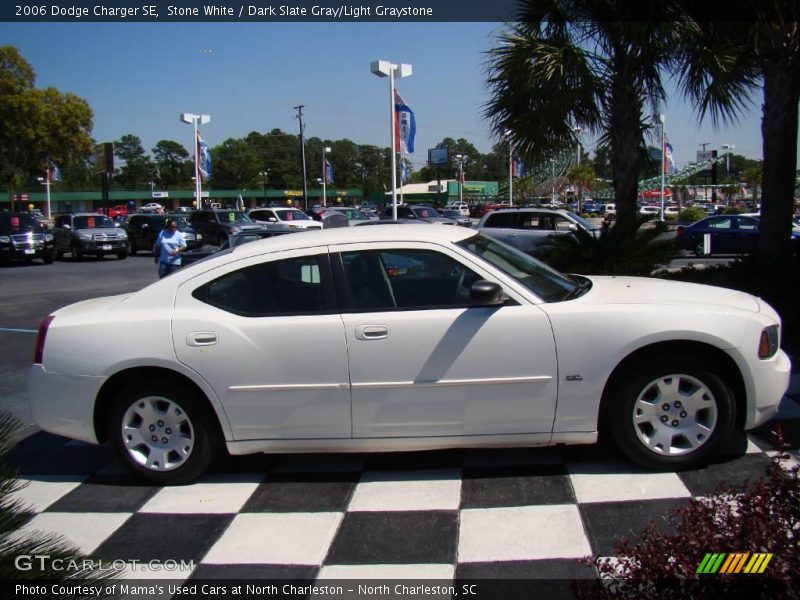 Stone White / Dark Slate Gray/Light Graystone 2006 Dodge Charger SE