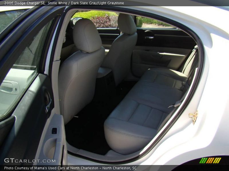 Stone White / Dark Slate Gray/Light Graystone 2006 Dodge Charger SE