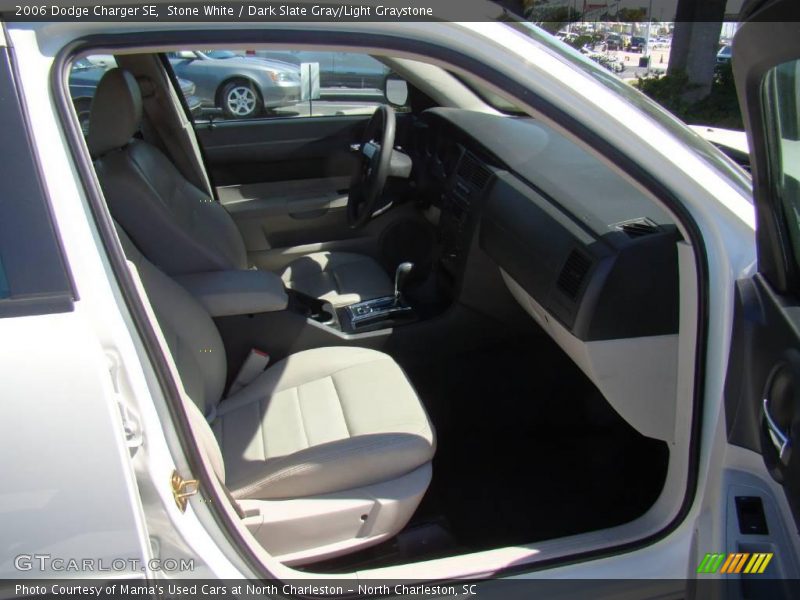 Stone White / Dark Slate Gray/Light Graystone 2006 Dodge Charger SE