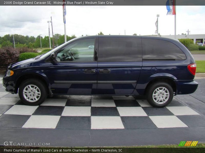 Midnight Blue Pearl / Medium Slate Gray 2006 Dodge Grand Caravan SE