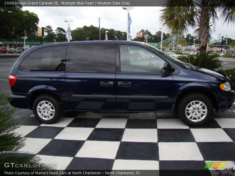 Midnight Blue Pearl / Medium Slate Gray 2006 Dodge Grand Caravan SE