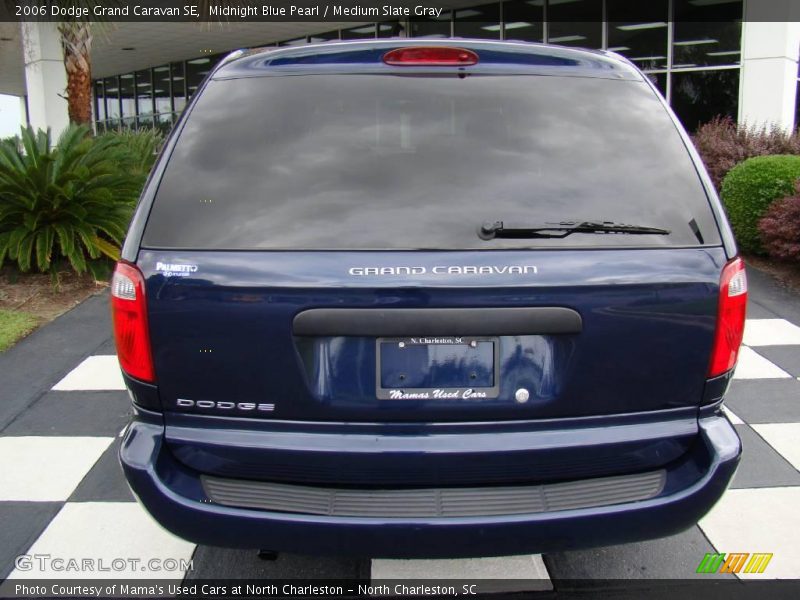 Midnight Blue Pearl / Medium Slate Gray 2006 Dodge Grand Caravan SE