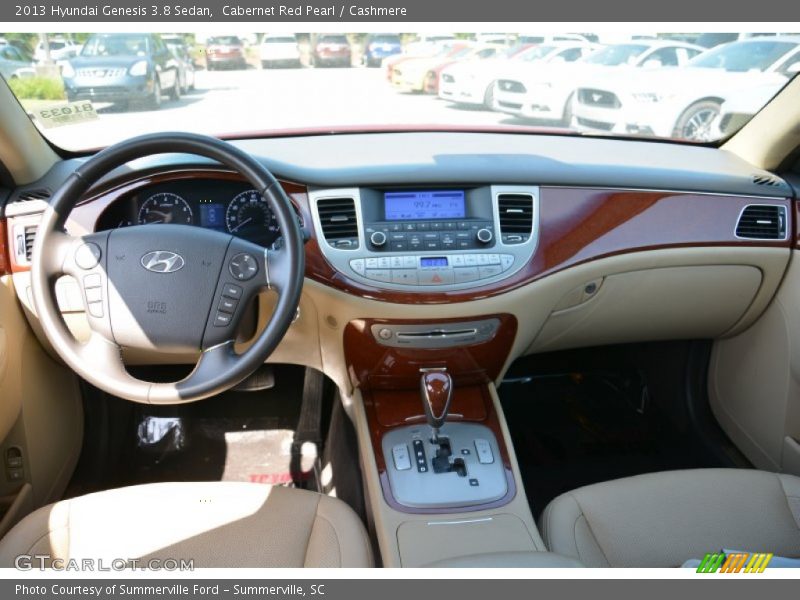 Cabernet Red Pearl / Cashmere 2013 Hyundai Genesis 3.8 Sedan