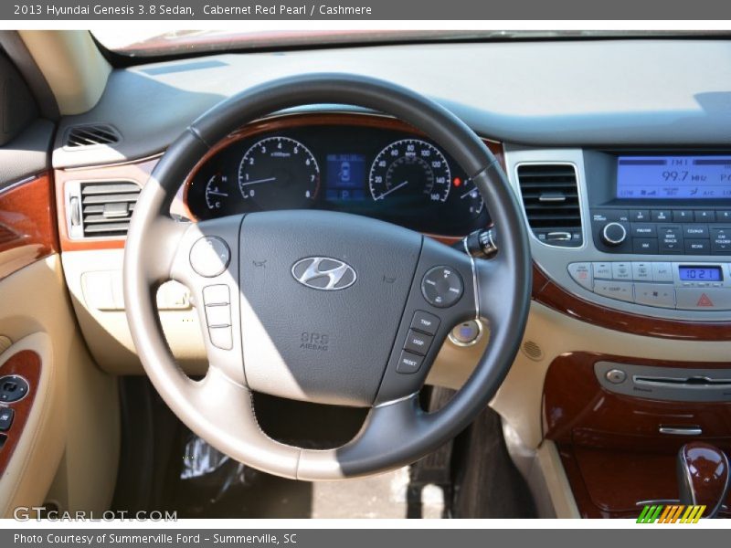 Cabernet Red Pearl / Cashmere 2013 Hyundai Genesis 3.8 Sedan
