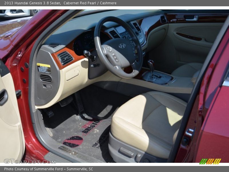 Cabernet Red Pearl / Cashmere 2013 Hyundai Genesis 3.8 Sedan