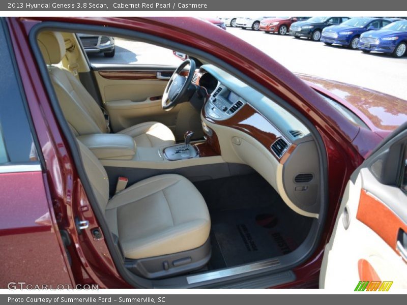 Cabernet Red Pearl / Cashmere 2013 Hyundai Genesis 3.8 Sedan