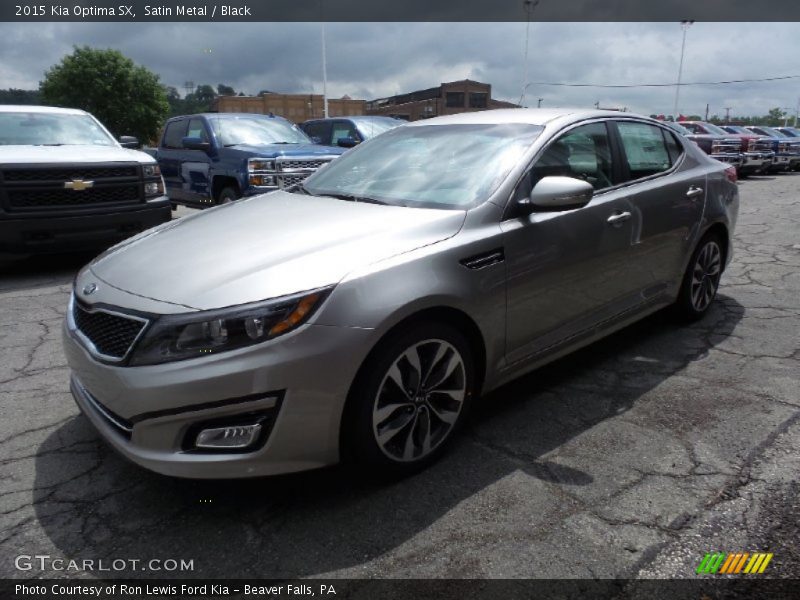 Satin Metal / Black 2015 Kia Optima SX