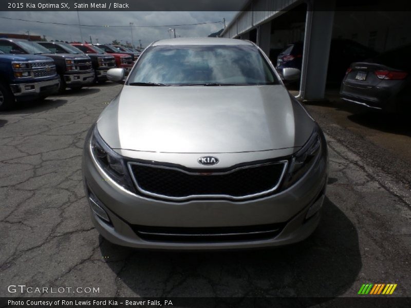 Satin Metal / Black 2015 Kia Optima SX