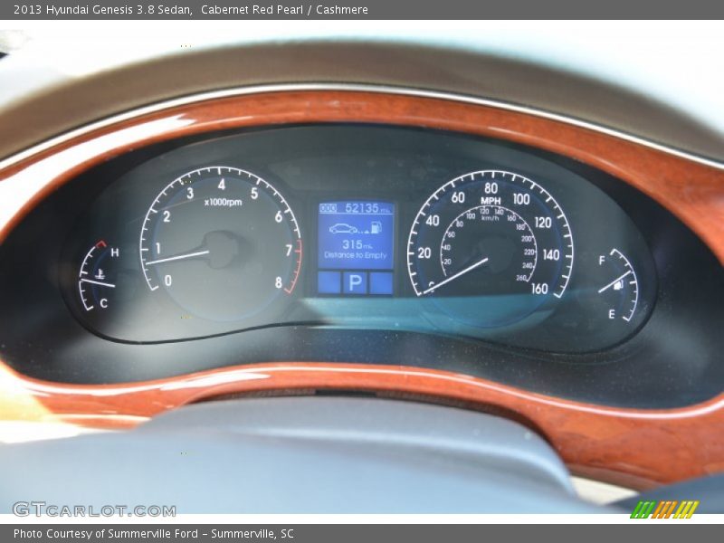 Cabernet Red Pearl / Cashmere 2013 Hyundai Genesis 3.8 Sedan