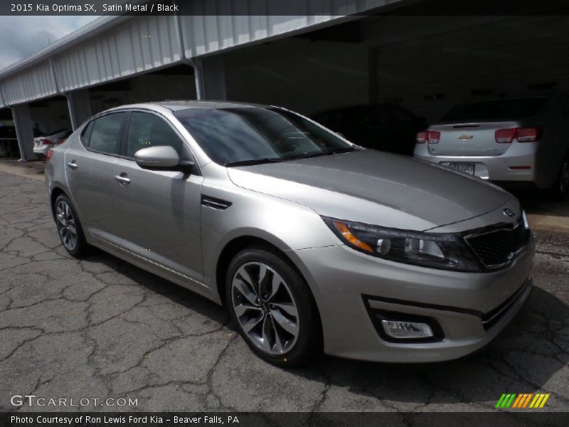 Satin Metal / Black 2015 Kia Optima SX