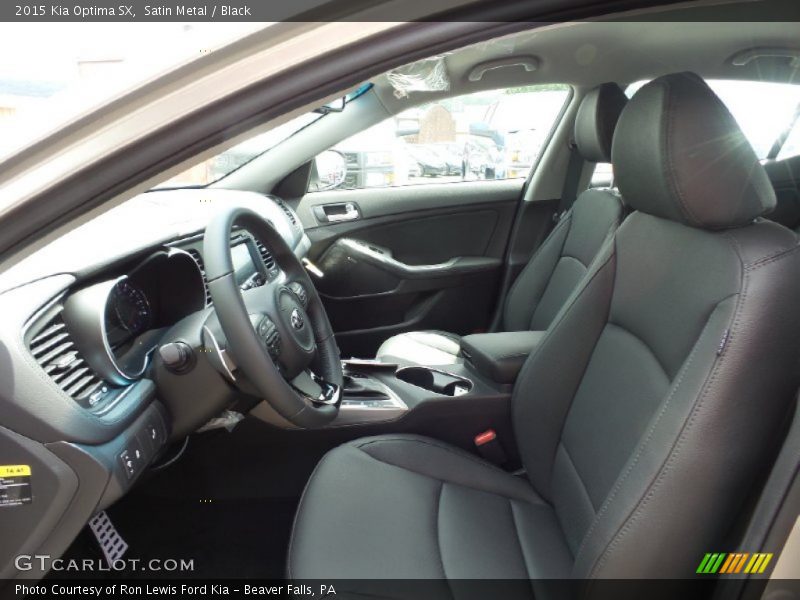 Satin Metal / Black 2015 Kia Optima SX