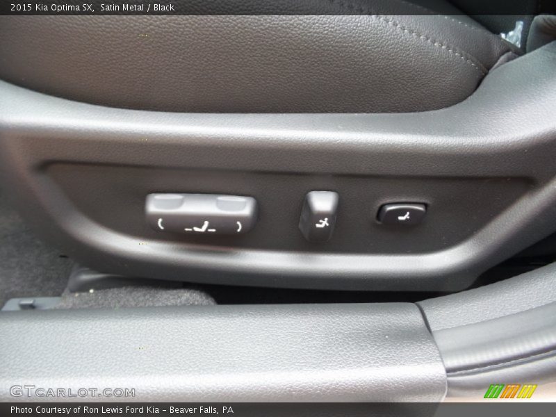 Satin Metal / Black 2015 Kia Optima SX