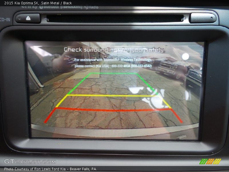 Satin Metal / Black 2015 Kia Optima SX