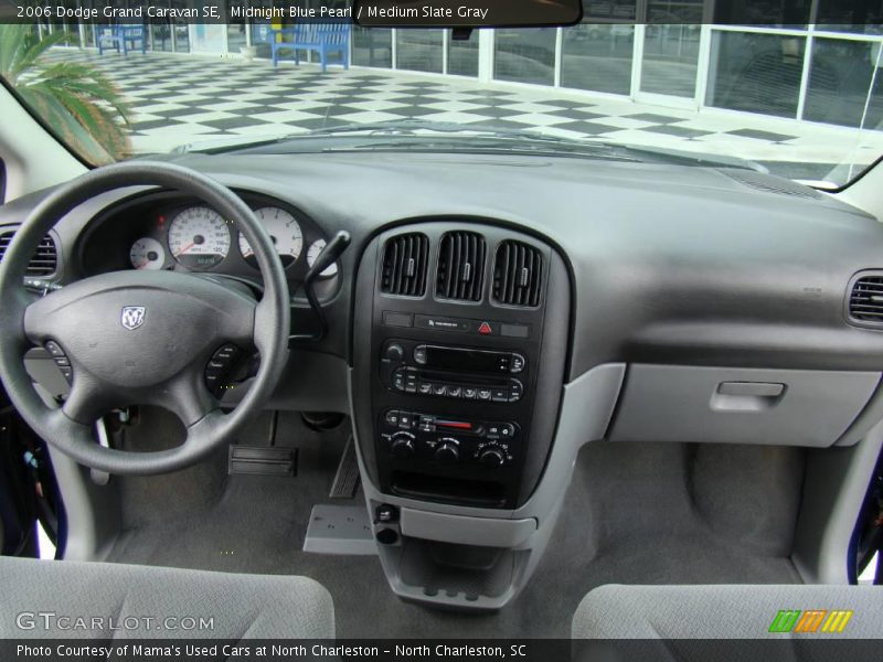 Midnight Blue Pearl / Medium Slate Gray 2006 Dodge Grand Caravan SE