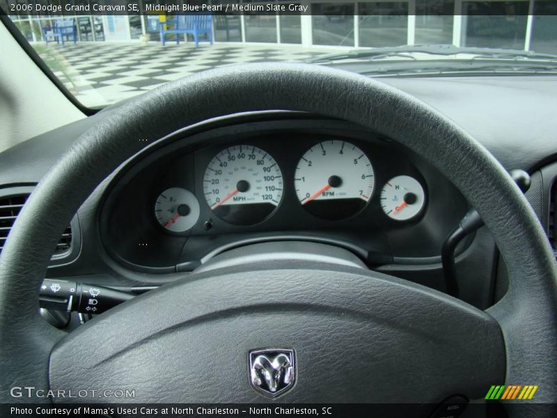 Midnight Blue Pearl / Medium Slate Gray 2006 Dodge Grand Caravan SE
