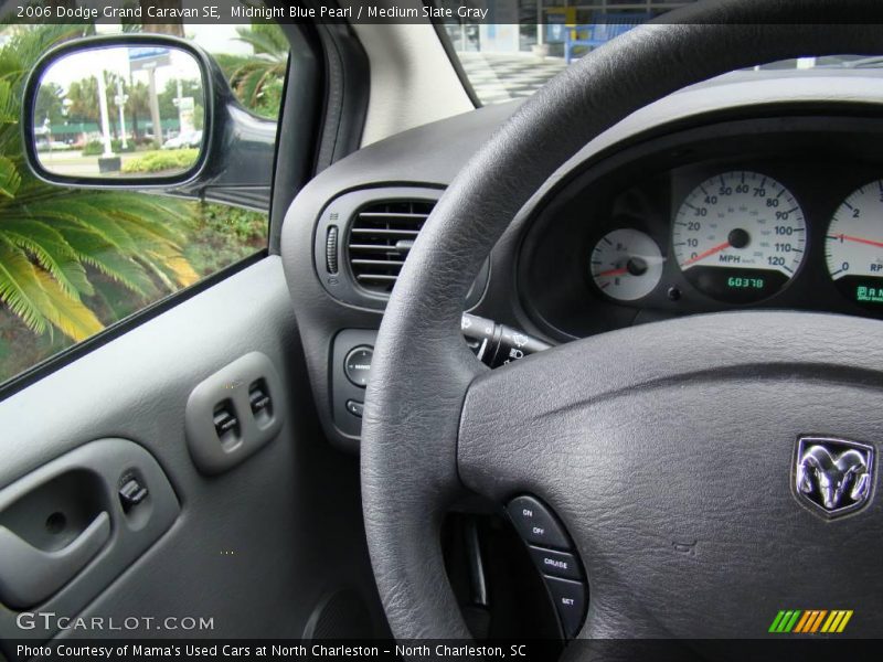 Midnight Blue Pearl / Medium Slate Gray 2006 Dodge Grand Caravan SE