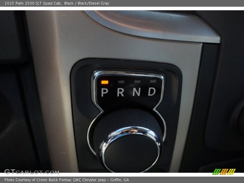 Black / Black/Diesel Gray 2015 Ram 1500 SLT Quad Cab