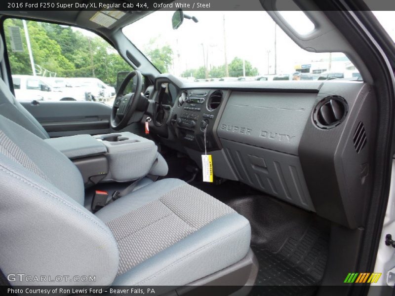 Oxford White / Steel 2016 Ford F250 Super Duty XL Regular Cab 4x4