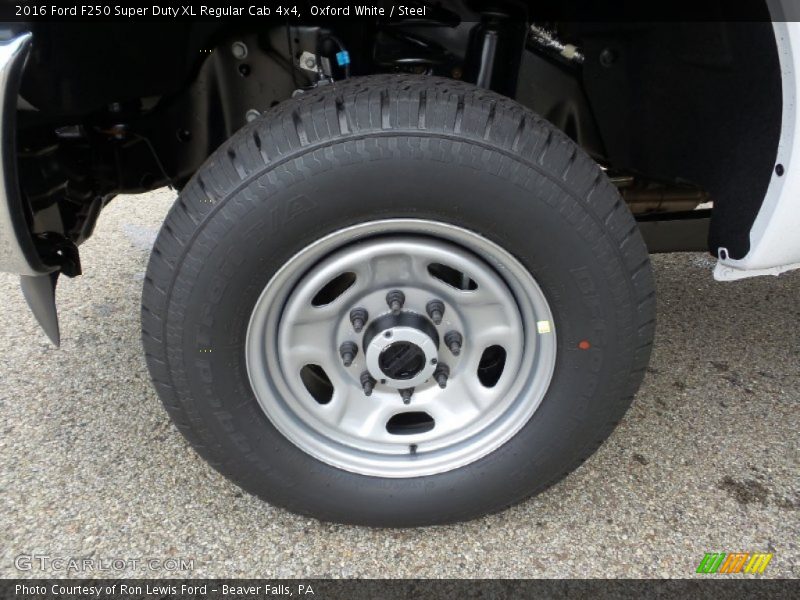 Oxford White / Steel 2016 Ford F250 Super Duty XL Regular Cab 4x4