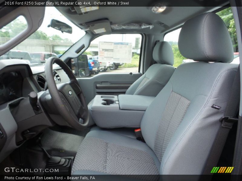 Oxford White / Steel 2016 Ford F250 Super Duty XL Regular Cab 4x4