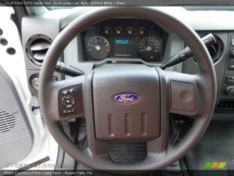 Oxford White / Steel 2016 Ford F250 Super Duty XL Regular Cab 4x4