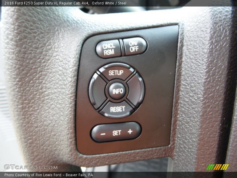 Oxford White / Steel 2016 Ford F250 Super Duty XL Regular Cab 4x4