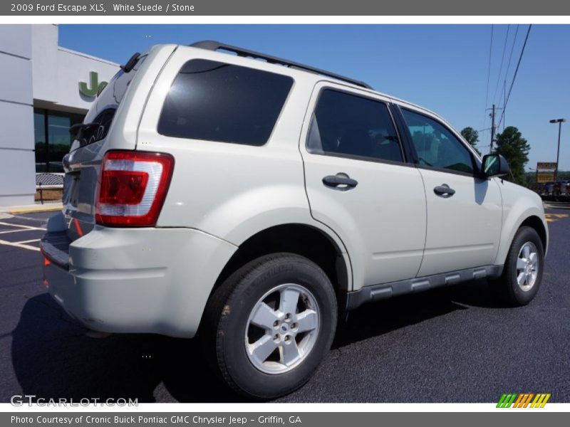 White Suede / Stone 2009 Ford Escape XLS