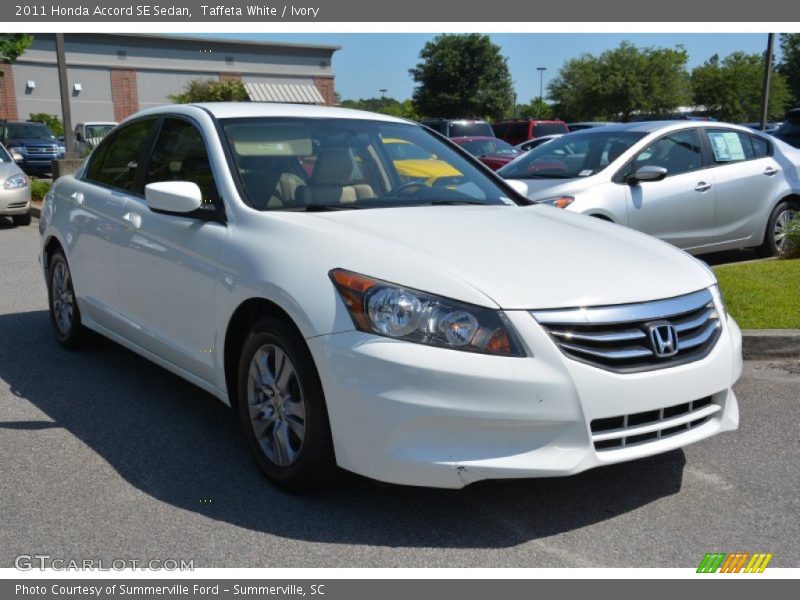 Taffeta White / Ivory 2011 Honda Accord SE Sedan