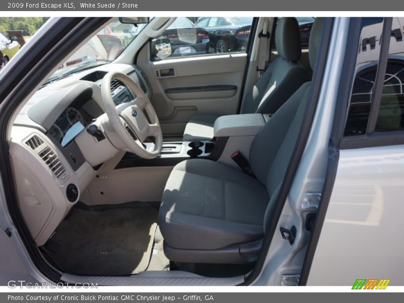 White Suede / Stone 2009 Ford Escape XLS